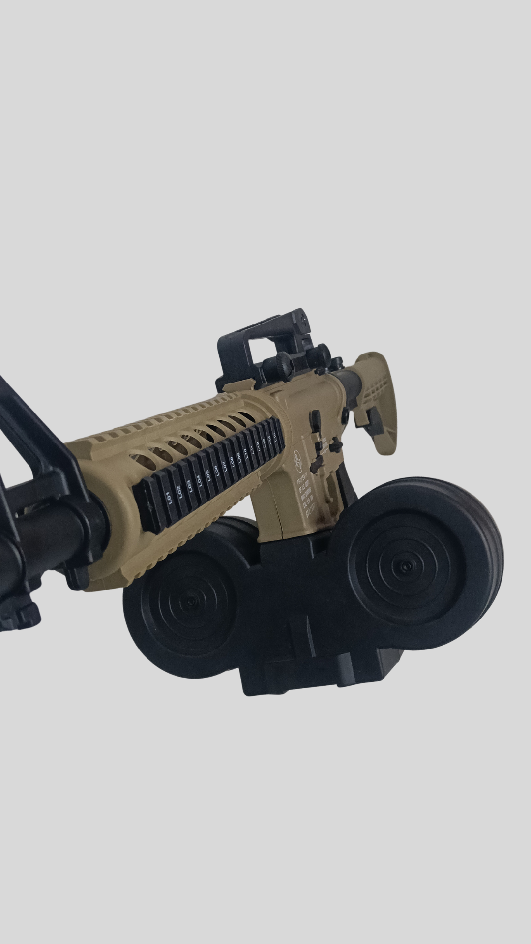 M4A1 CON TAMBOR 11.1 VOL